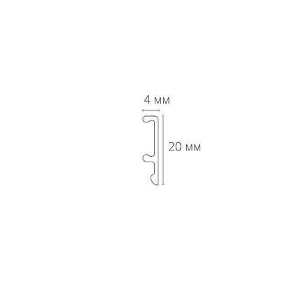 Декоративная вставка Arte Lamp для шинопровода LINEA A474333V